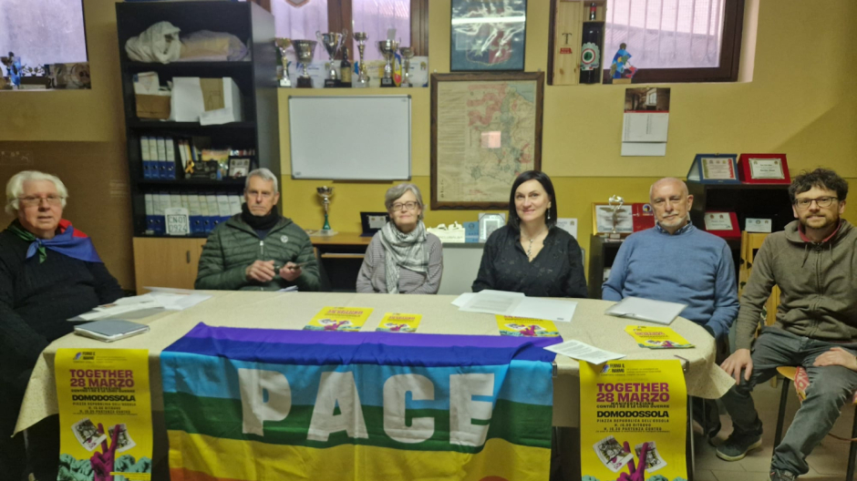Anche a Domodossola la manifestazione internazionale per la pace 